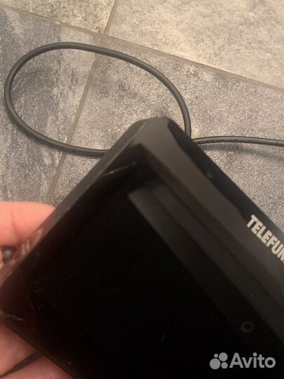 Радиочасы Telefunken черные