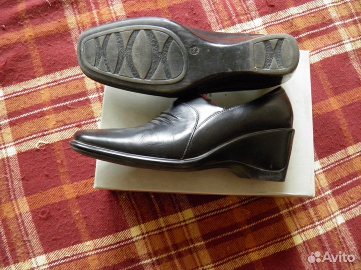 Туфли кожаные, классика, сникерсы, бу