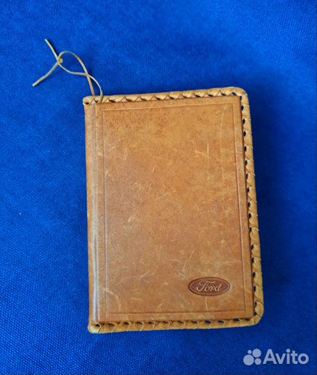 Обложка для автодокументов ручная работа