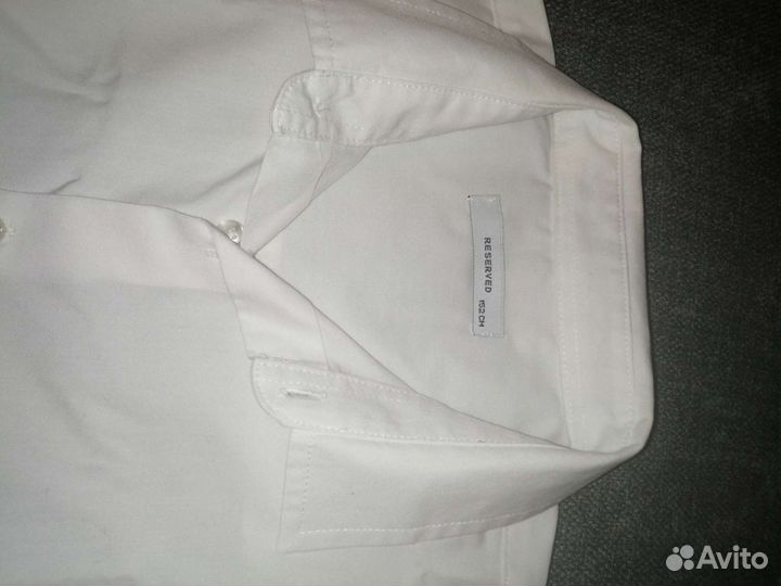 Рубашка белая 152р