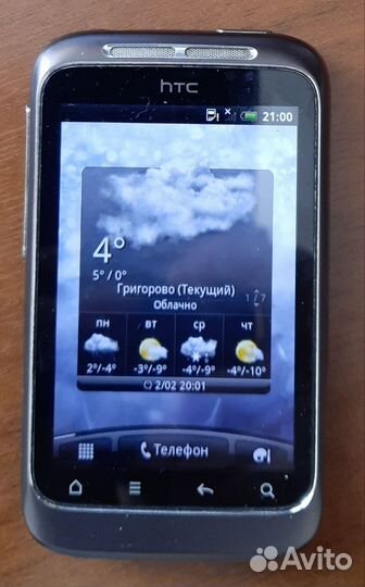 HTC Wildfire S, 512 МБ