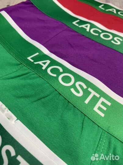 Трусы мужские боксеры lacoste