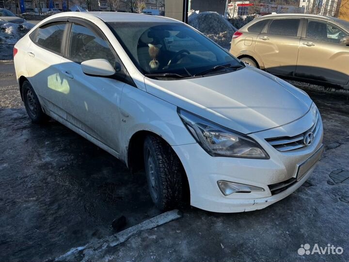 Hyundai Solaris 1.6 МТ, 2015, 201 000 км