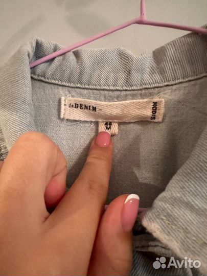 Джинсовая жилетка