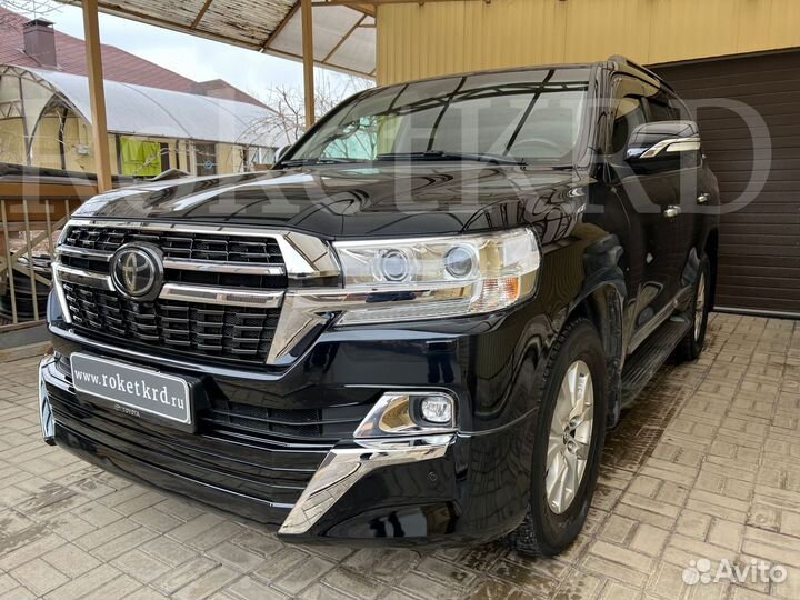 Обвес Toyota Land Cruiser 200 стиль 2021 Black