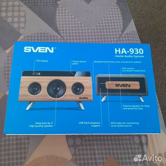 Портативная колонка sven bluetooth