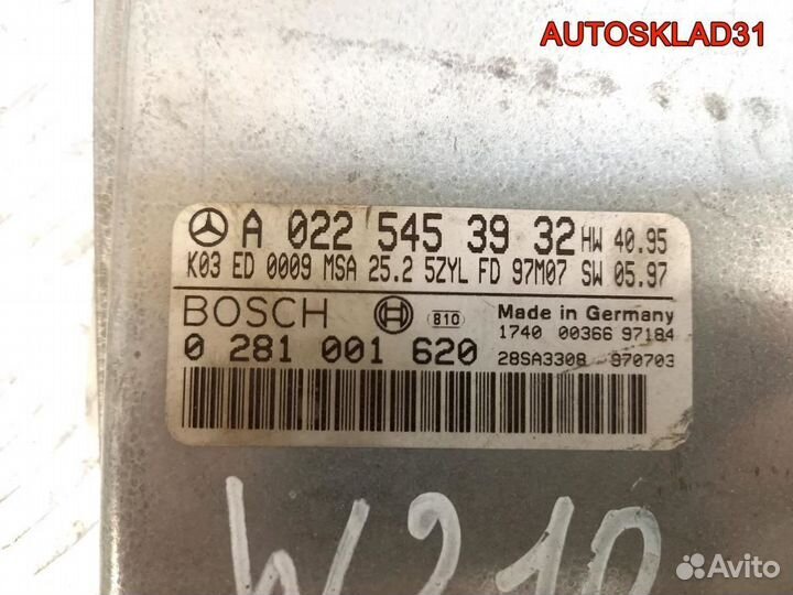 Блок эбу Mercedes W210 2.9 TD A0225453932