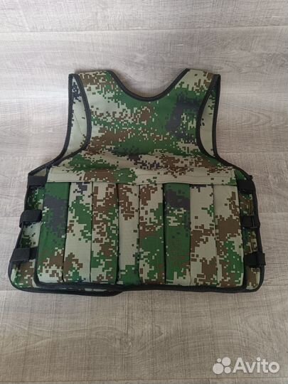 Новый жилет утяжелитель с грузом 16 кг