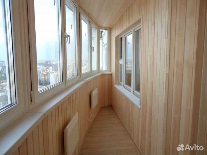 Остекление и отделка лоджий