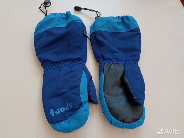 Варежки краги детские 5-7 лет