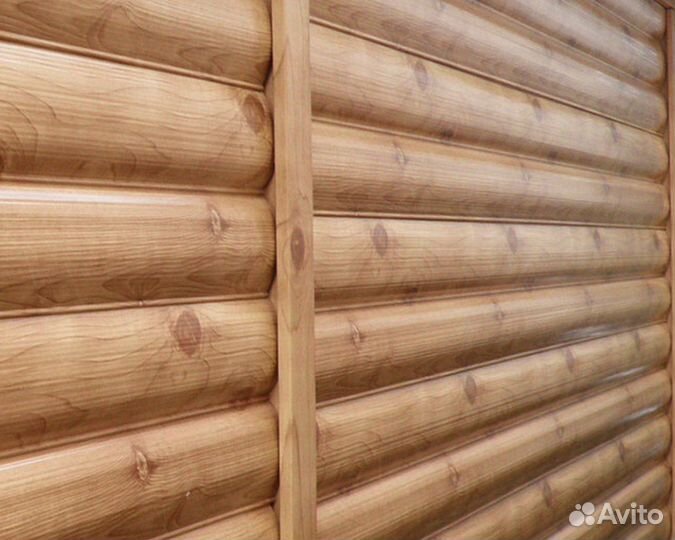 Сайдинг. Металлосайдинг бревно