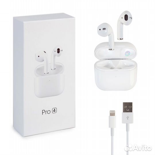 Гарнитура Bluetooth Pro4, белый