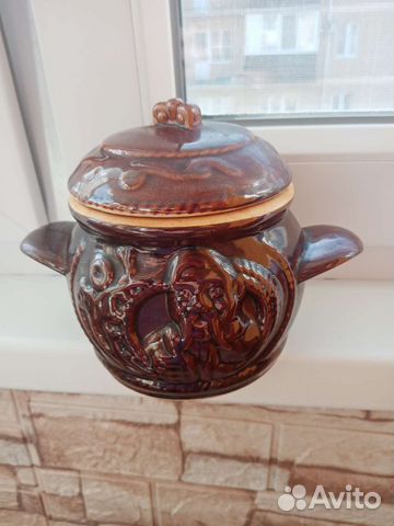 Горшок керамический для запекания