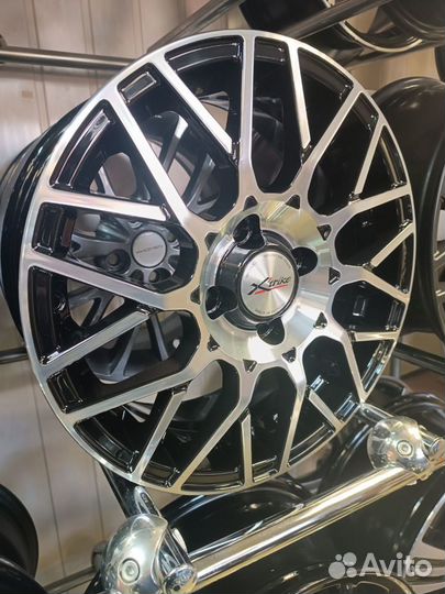 Диски R15 4x100 et37 d60,1 X'trike X-132 BKF