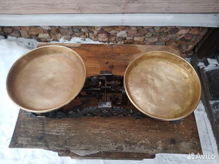 Весы старинные. Веберь,Дене и Ко. 5кг