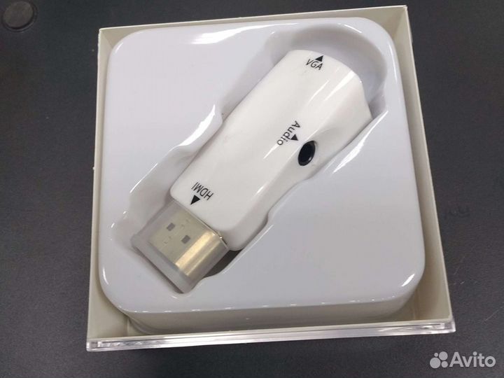 Переходник hdmi - vga, длина 0,1м