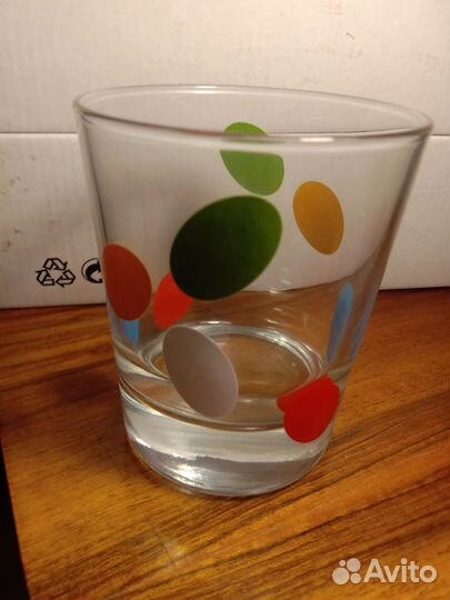 Стаканы Икея новые 6 шт стекло оригинал