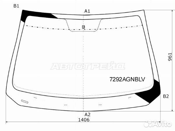 Стекло лобовое