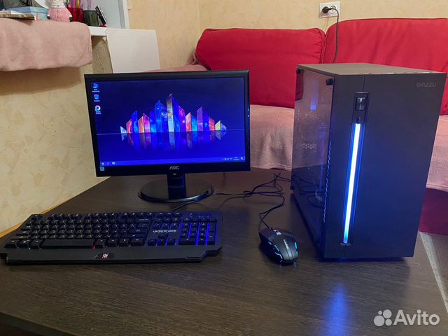Игровой компьютер + RGB Клава и мышь в подарок