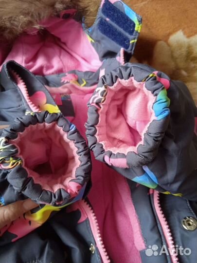 Зимний комбинезон для девочки