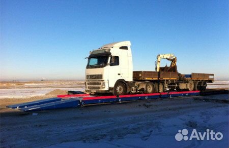 Весы автомобильные стационарные 100тонн 18 метров