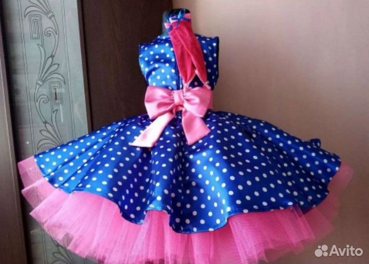 Платье праздничное в стиле стиляги