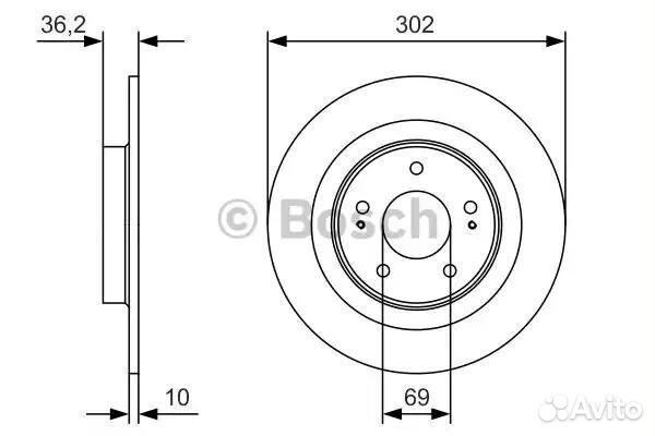 Диск тормозной