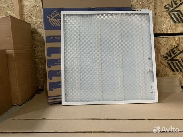 Светильник светодиодный потолочный панель