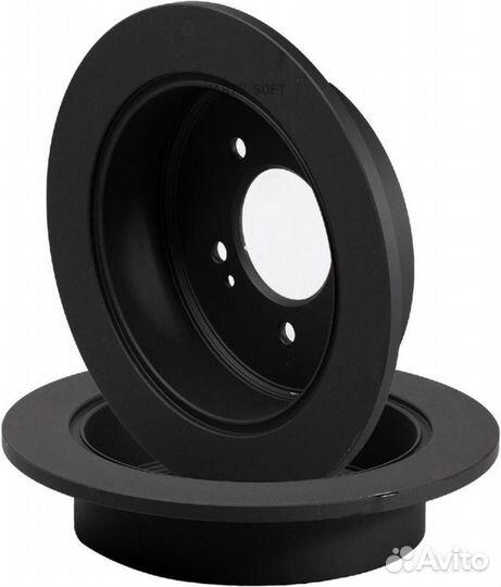 Zentparts Z05955 Z05955 диск тормозной задний\ Hyu