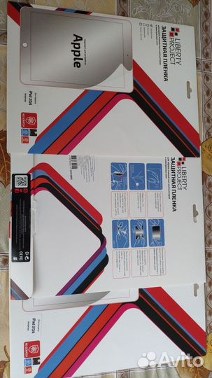 Защитная плёнка на планшет. iPad 2/3/4