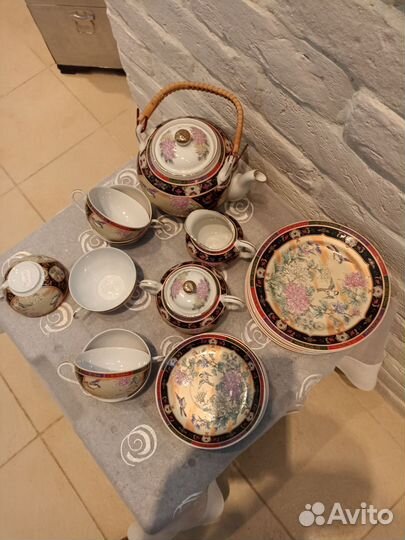 Японский чайный костяной фарфор