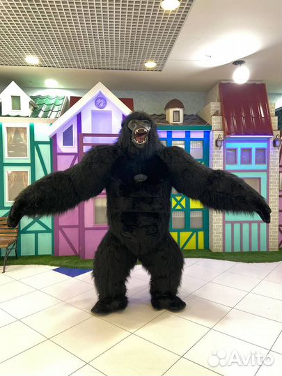 Горилла ростовая кукла Кин-конг