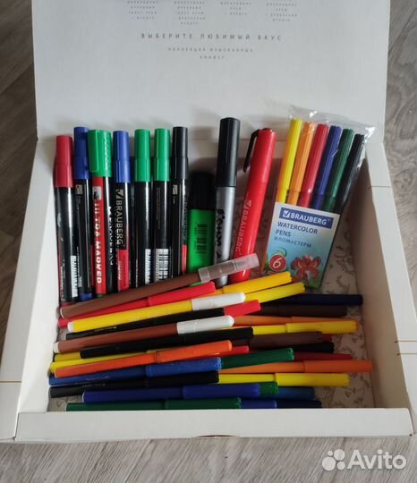 Фломастеры, маркеры