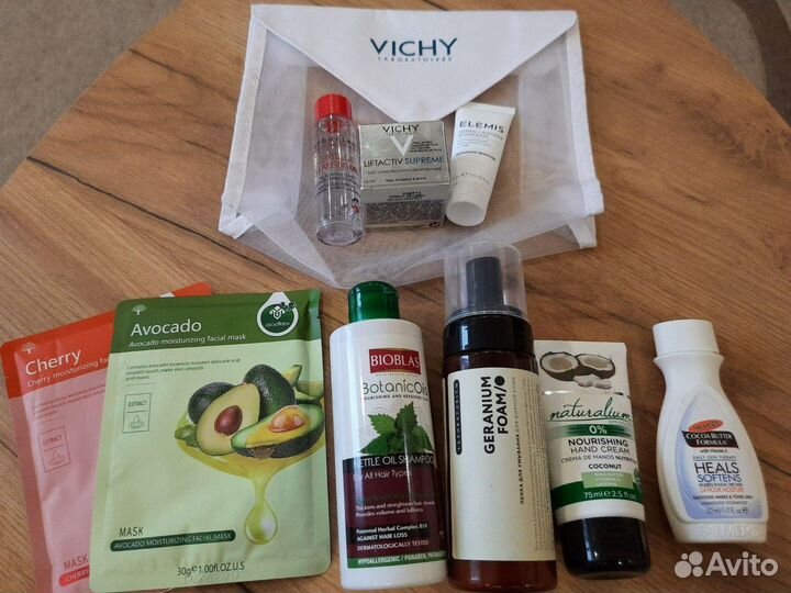 Бьюти-боксы подарки Clarins Vichy Elemis