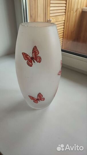 Ваза для цветов стекло