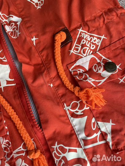 Куртка ветровка парка для девочки 110 размер