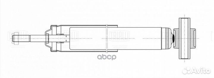 Амортизатор volvo XC90 (02) задн. AG 10525 Tri