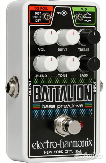 Басовый эффект Electro-Harmonix Nano Battalion