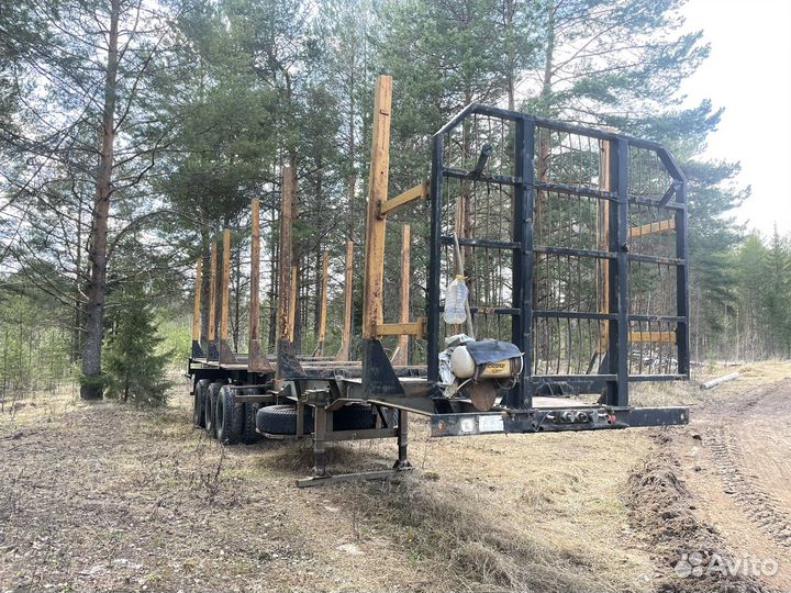 Полуприцеп лесовоз (сортиментовоз) МАЗ МАЗ-998640, 2012
