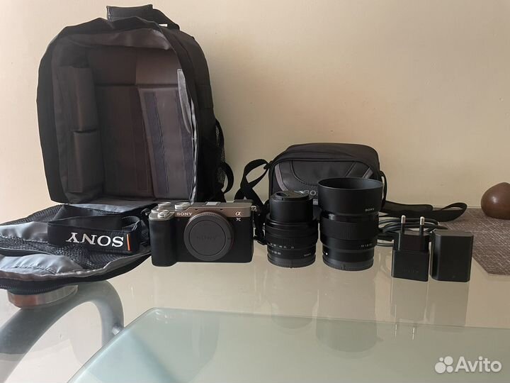 Полнокадровый фотоаппарат sony a7c