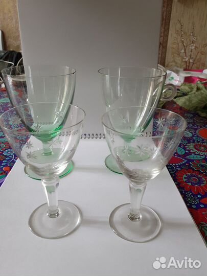 Рюмки лафитники СССР