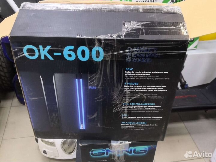 Колонки gmng ок-600