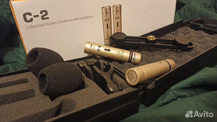 Микрофоны Behringer C-2 стереопара