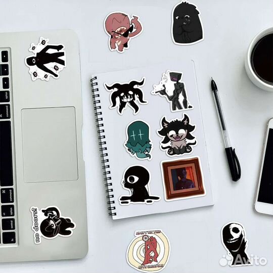 Наклейки Стикеры Роблокс,аниме,уэнсдэй,вансдей