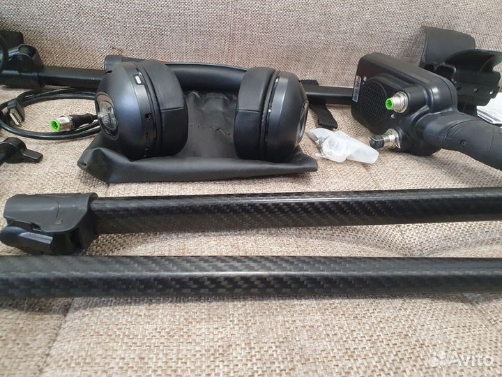Металлоискатель nokta makro legend штанги карбон