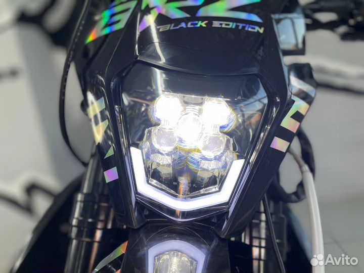 Мотоцикл кроссовый BRZ X5M black edition