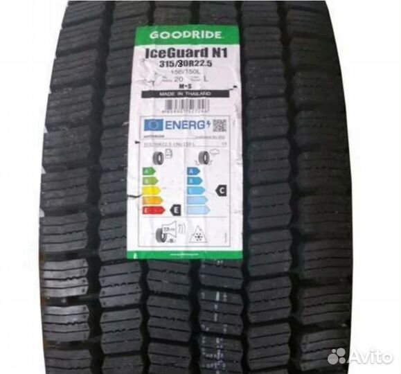 315/80R22.5 Goodride IceGuard N1 руль зима тайланд