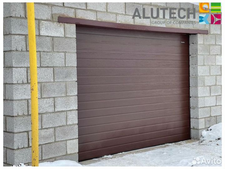 Гаражные ворота alutech