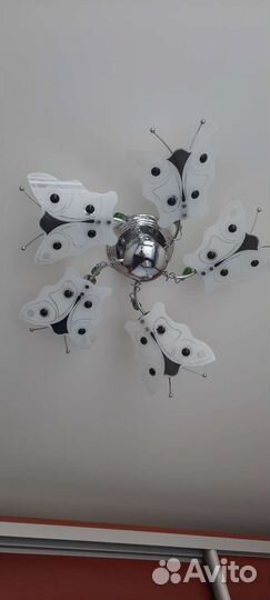 Люстра потолочная бу
