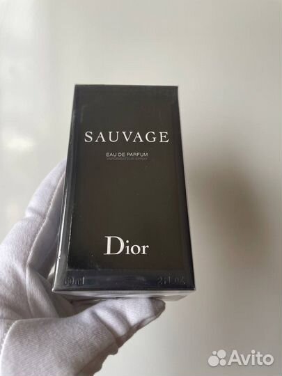 Мужские духи Диор Саваж Dior Sauvage 60 мл парфюм